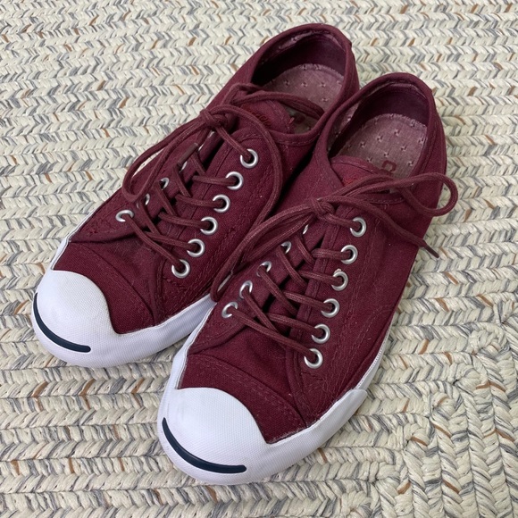 jack purcell burgundy